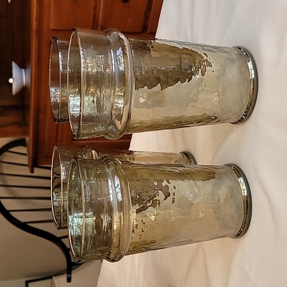Pier 1 imports iridescent drinking glasses